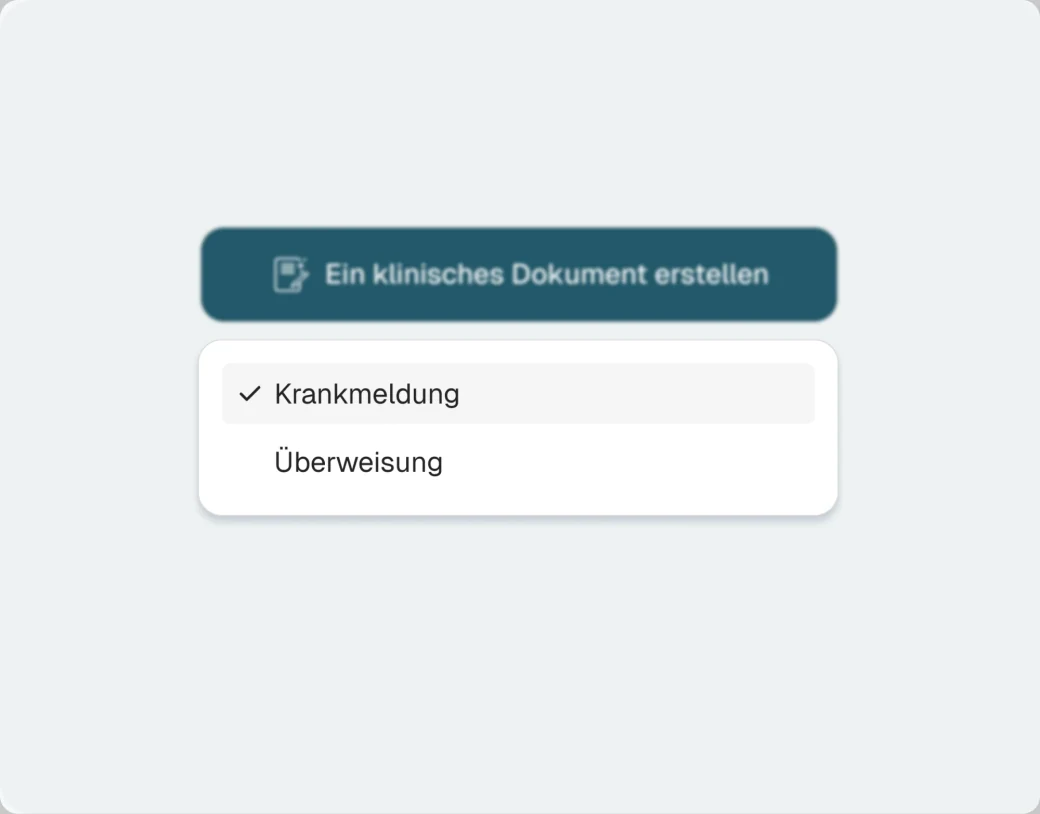 Überweisungen und Krankschreibungen automatisch erstellen