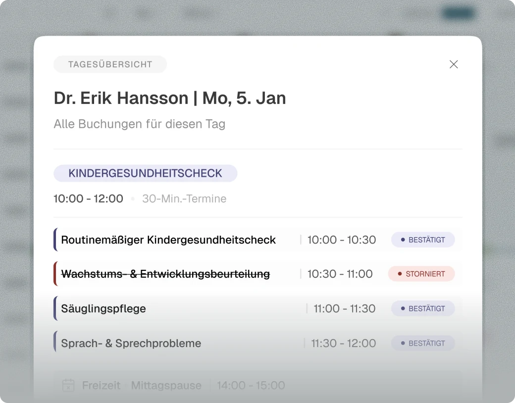 Intelligente Verfügbarkeitszuordnung