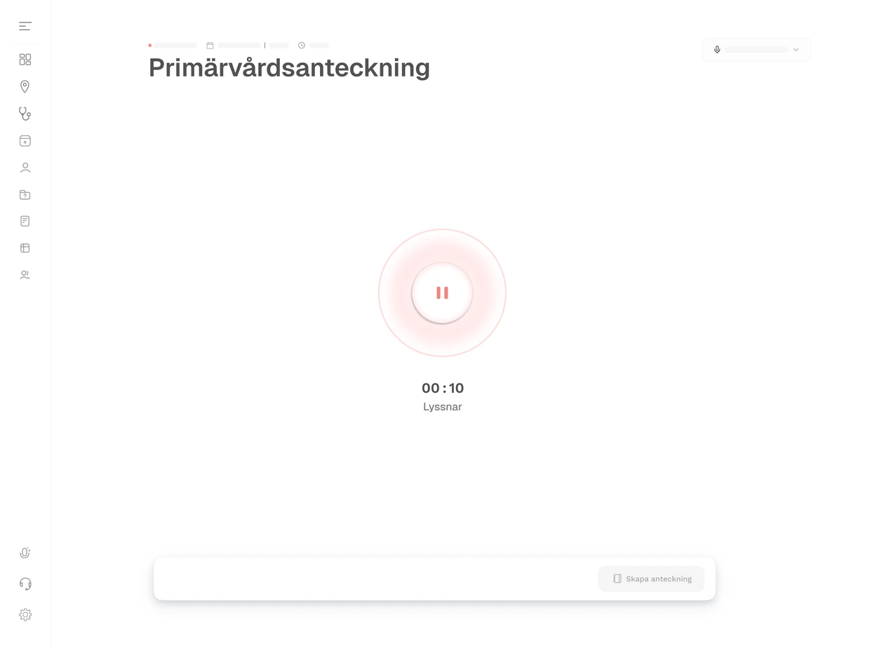 Clinvvo AI Scribe consultation note
