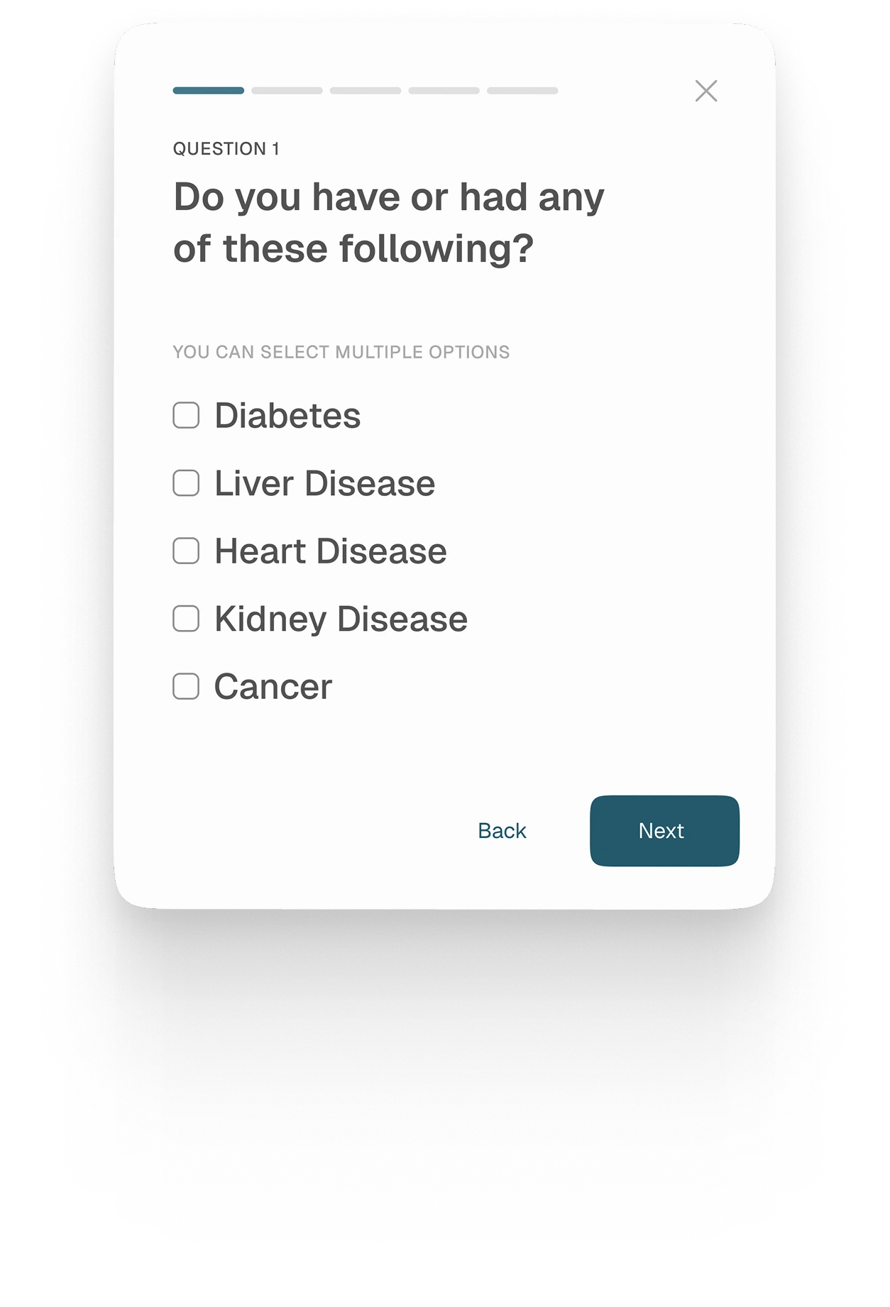 Clinvvo patient intake question