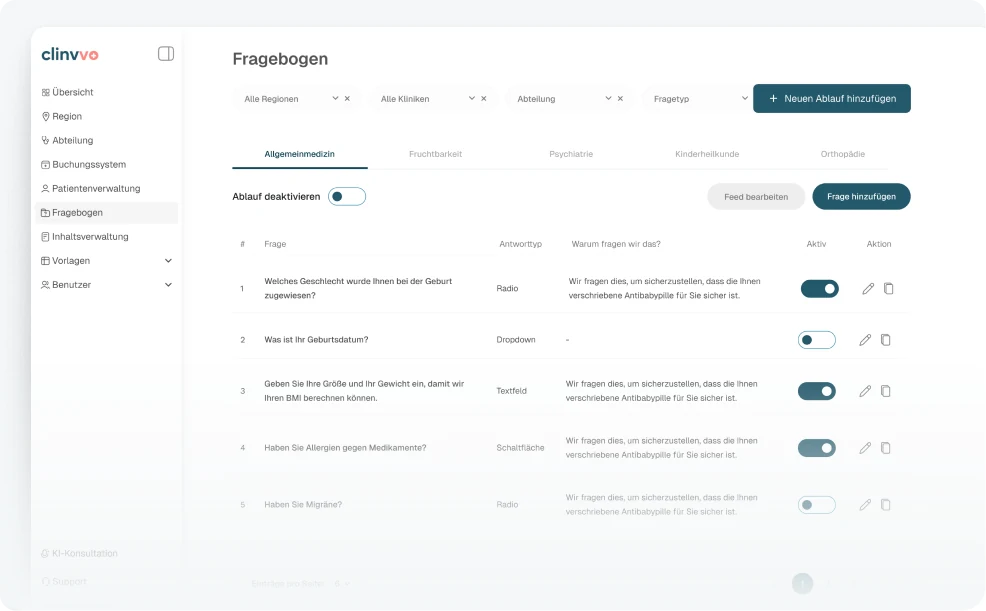 Patientenverwaltung
