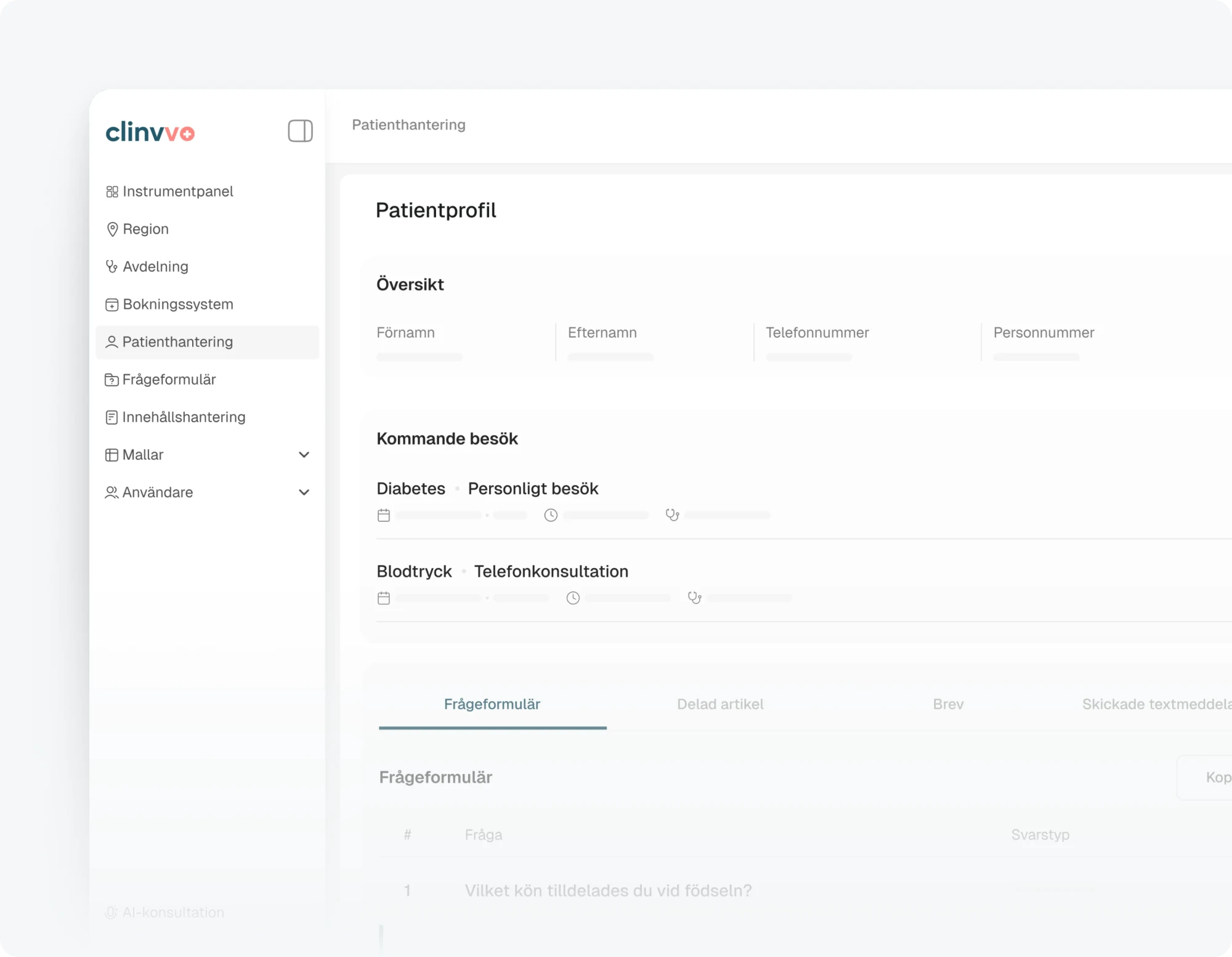 Djupgående patientprofiler