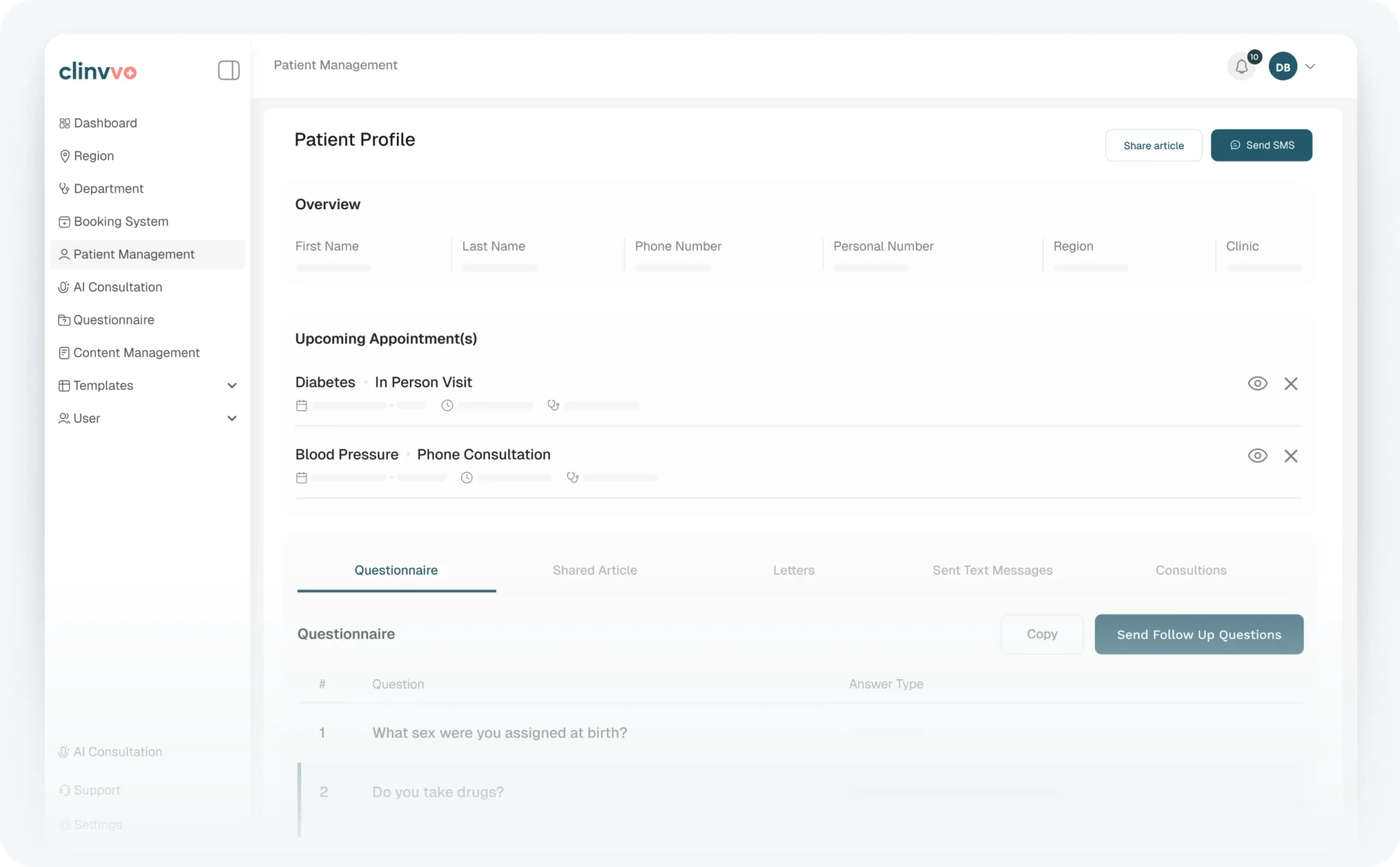 Patient Management
