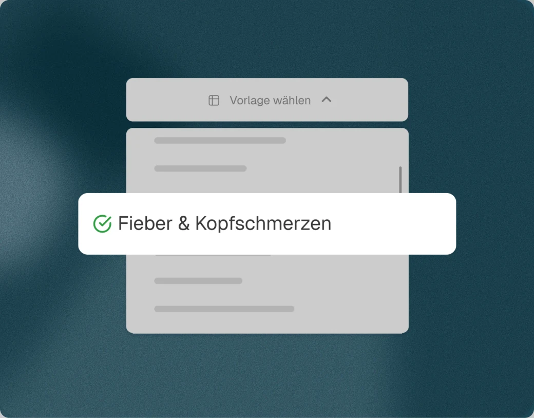 Cleverer Start mit vorgeladenen Vorlagen