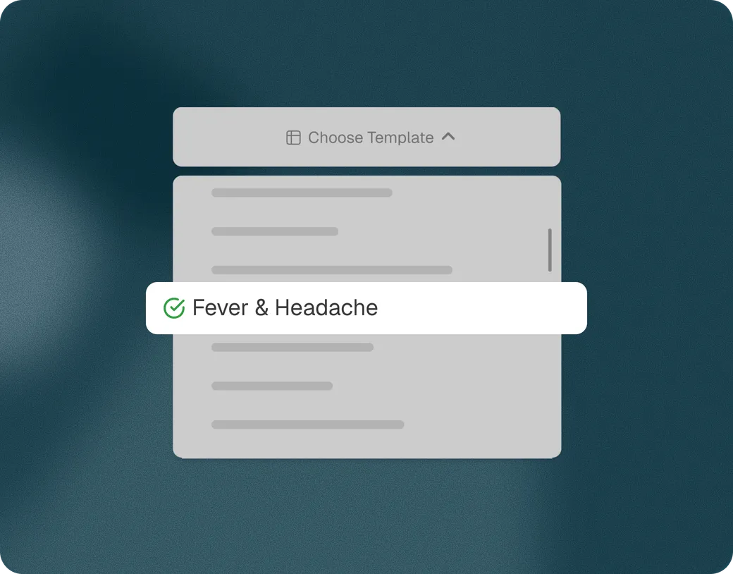Start Smart with Preloaded Templates