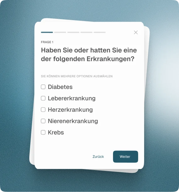 Triage, Aufnahme & Beurteilung